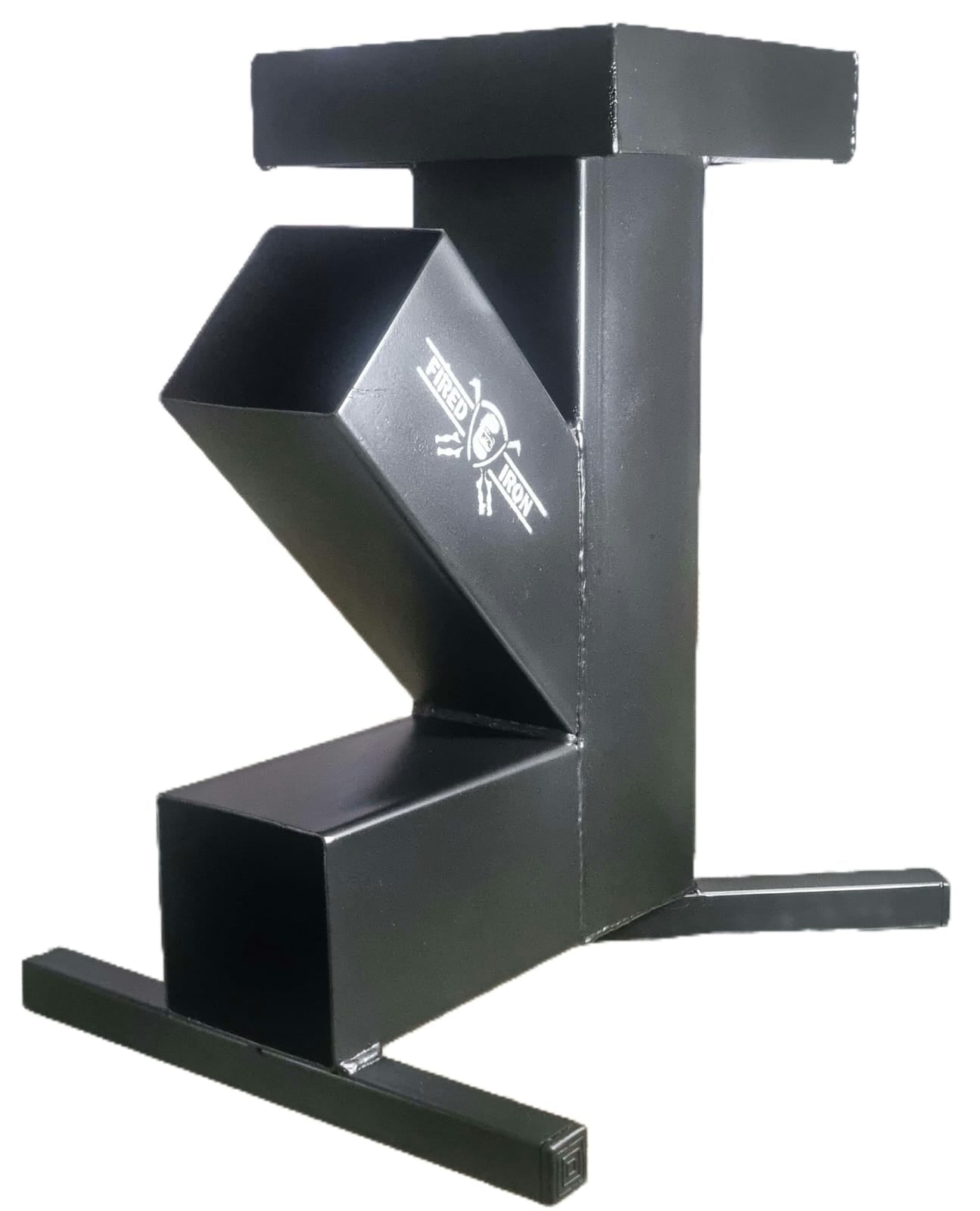 Fired Iron Rocket Stove 4"