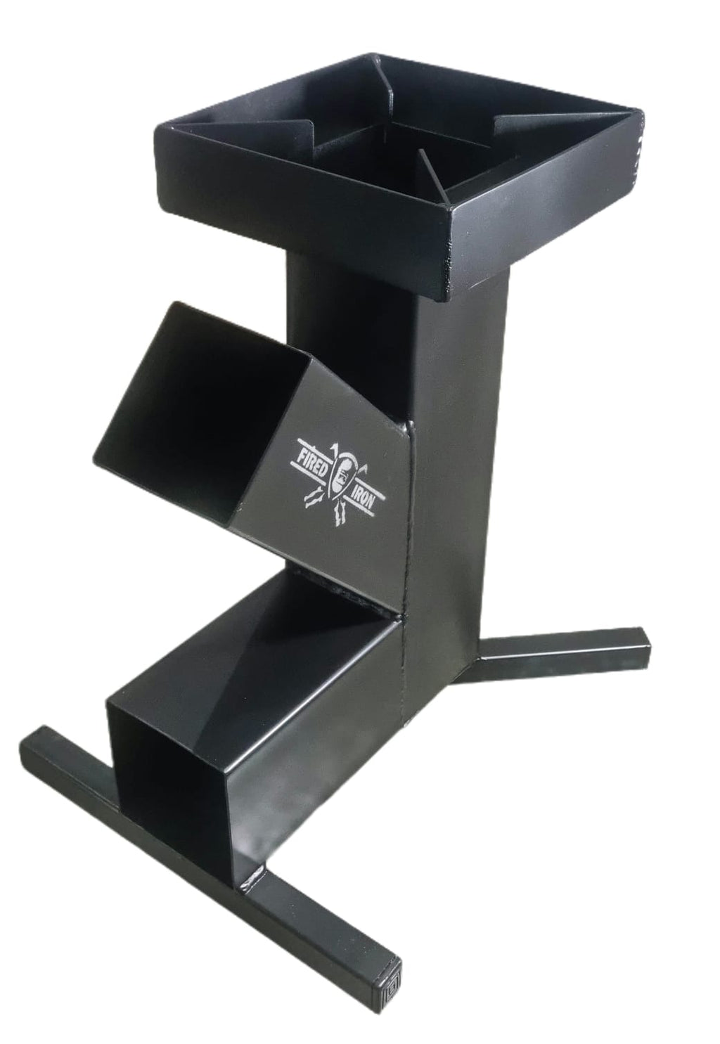 Fired Iron Rocket Stove 4"
